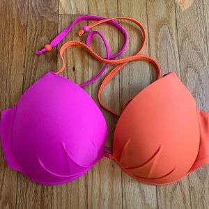 Victoria’s Secret Color Block Bikini Top